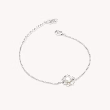 Emily pearl bracelet - Ivory Lily & Rose Varumärke