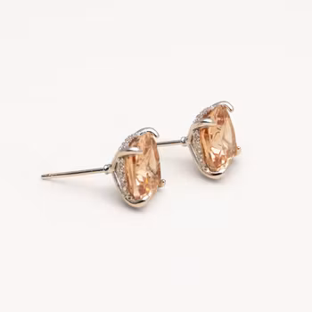 Desiree studs - Champagne (silver) Lily & Rose Varumärke