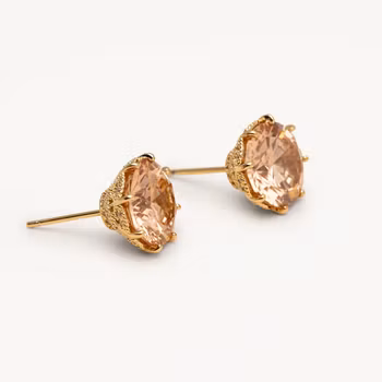 Elenora studs - Champagne (gold) Lily & Rose Varumärke