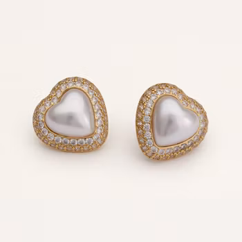 Athena earrings - Ivory Lily & Rose Varumärke