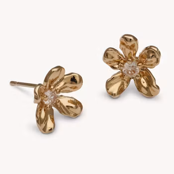 Petite Eponine stud earrings - Gold Lily & Rose Varumärke