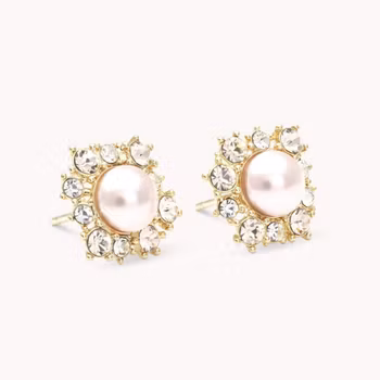 Emily pearl earrings - Rosaline Lily & Rose Varumärke