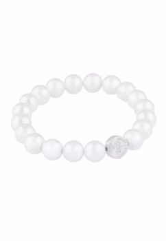 Laney elastic pearl brace s/white - S/M Snö of Sweden Varumärke