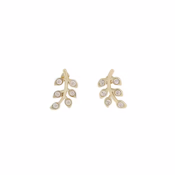 Minna small branch ear g/clear - Onesize Snö of Sweden Varumärke
