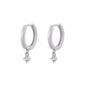 Camille small ring ear s/clear - Onesize Snö of Sweden Varumärke