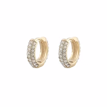 Wednesday small ring ear g/clear - Onesize Snö of Sweden Varumärke