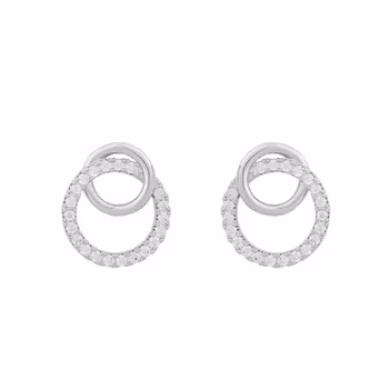 Mona irregular ear s/clear - Onesize Snö of Sweden Varumärke