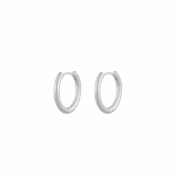 Amsterdam small ring ear 20mm plain s - Onesize Snö of Sweden Varumärke