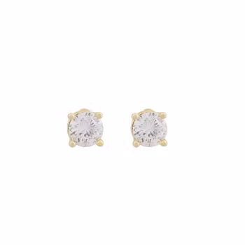 Essence stone ear 4mm g/clear - Onesize Snö of Sweden Varumärke