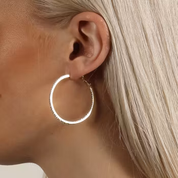 Story ring ear g/clear - Onesize Snö of Sweden Varumärke