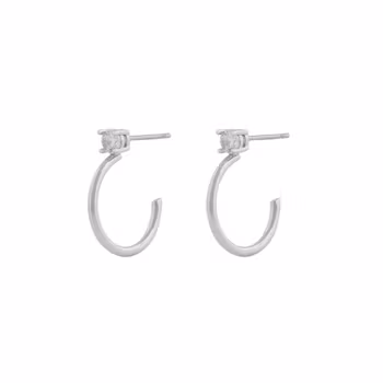 Duo small ring ear s/clear - Onesize Snö of Sweden Varumärke