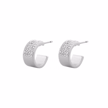 Carrie small ring ear s/clear - Onesize Snö of Sweden Varumärke