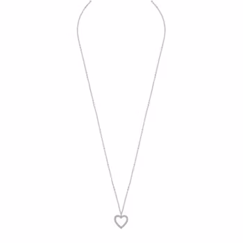 Valentina pendant neck 42 s/clear - 42cm Snö of Sweden Varumärke