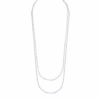 Amsterdam double chain neck 45 plain s - 45 cm Snö of Sweden Varumärke