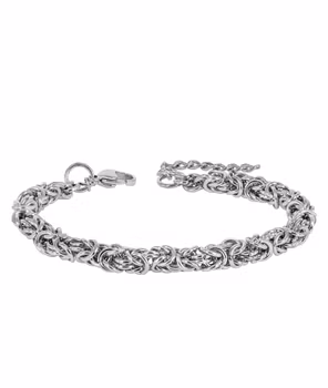 NERO Arock Varumärke
• Längd: 20 cm
• Bredd: 6 mm
• Förlängningskedja på 4 cm, vilket kan göra armbandet upp till 24 cm långt