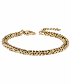 PETTER Arock Varumärke
• Längd: 17,5 cm
• Bredd: 6 mm
• Förlängningskedja på 4 cm, vilket kan göra armbandet upp till 21,5 cm långt