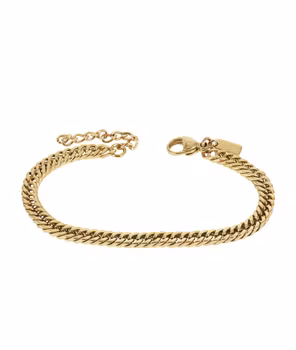 RIWER X Arock Varumärke
• Längd: 19,5 cm
• Bredd: 5,5 mm
• Förlängningskedja på 4 cm, vilket kan göra armbandet upp till 23,5 cm långt