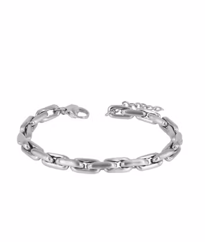 WINSTON Arock Varumärke
• Längd: 19 cm
• Bredd: 2,5 mm
• Förlängningskedja på 4 cm, vilket kan göra armbandet upp till 23 cm långt