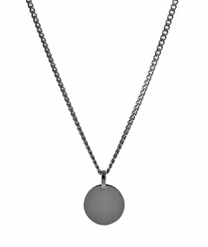CHARLIE Arock Varumärke
• Längd: 52 cm
• Bredd: 3 mm
• Diameter på hänge: 20 mm
• Förlängningskedja på 6 cm, vilket kan göra halsbandet upp till 58 cm långt