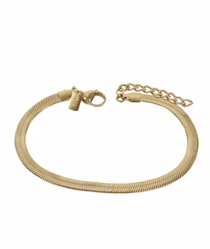 FABIAN Arock Varumärke
• Längd: 19 cm
• Bredd: 5 mm
• Förlängningskedja på 4 cm, vilket kan göra armbandet upp till 23 cm långt