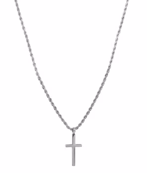 TERRY CROSS Arock Varumärke
• Längd: 52 cm
• Bredd på kedja: 2,5 mm
• Längd på hänge: 23 mm
• Bredd på hänge: 12 mm
• Förlängningskedja på 6 cm, vilket kan göra halsbandet upp till 58 cm långt