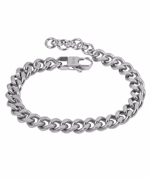 DYLAN Arock Varumärke
• Längd: 21 cm
• Bredd: 9 mm
• Förlängningskedja på 3,5 cm, vilket kan göra armbandet upp till 24,5 cm långt