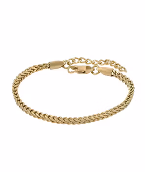 IGGY SMall Arock Varumärke
• Längd: 19 cm
• Bredd: 3 mm
• Förlängningskedja på 3 cm, vilket kan göra armbandet upp till 22 cm långt