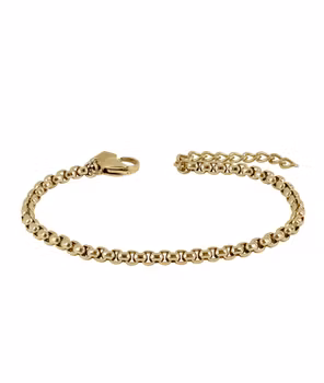 WILL Arock Varumärke
• Längd: 18,5 cm
• Bredd: 4 mm
• Förlängningskedja på 4 cm, vilket kan göra armbandet upp till 22,5 cm långt