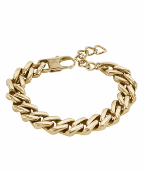 DEXTER Arock Varumärke
• Längd: 19,5 cm
• Bredd: 13 mm
• Förlängningskedja på 4 cm, vilket kan göra armbandet upp till 23,5 cm långt