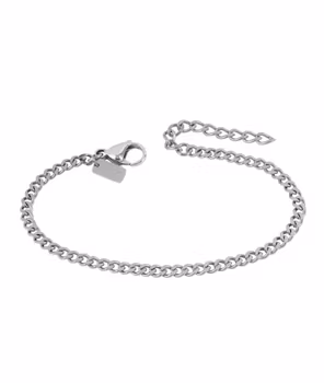 LEO Arock Varumärke
• Längd: 19 cm
• Bredd: 4 mm
• Förlängningskedja på 4 cm, vilket kan göra armbandet upp till 23 cm långt