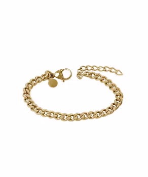 YOUNG THEO Arock Varumärke
• Längd: 14 cm
• Bredd: 5 mm
• Förlängningskedja på 4 cm, vilket kan göra armbandet upp till 18 cm långt