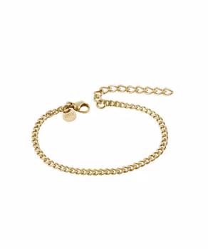 YOUNG AUGUST Arock Varumärke
• Längd: 14 cm
• Bredd: 3 mm
• Förlängningskedja på 4 cm, vilket kan göra armbandet upp till 18 cm långt