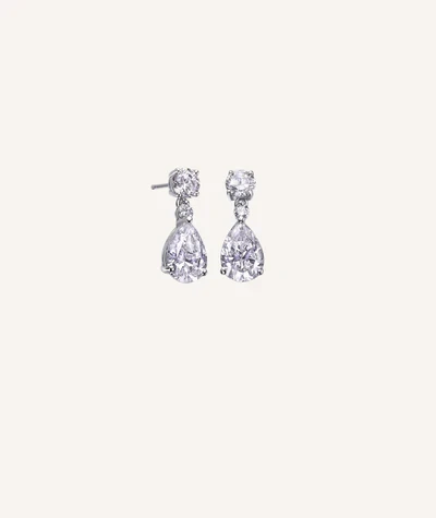 Vidal&Vidal Silver örhänge med kubiskzirkon Vidal & Vidal Varumärke