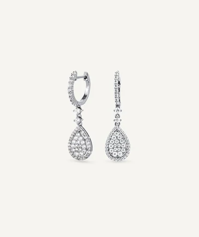 Vidal&Vidal Silver örhänge med kubiskzirkon Vidal & Vidal Varumärke
