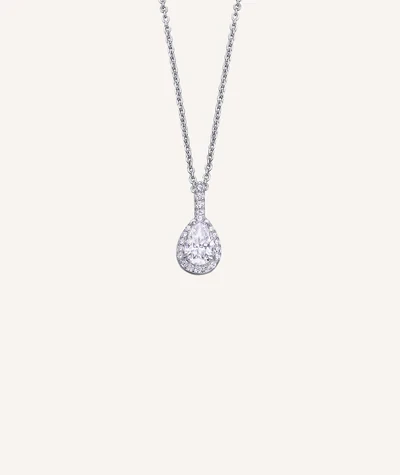 Vidal&Vidal Silver Halsband med kubiskzirkon Vidal & Vidal Varumärke