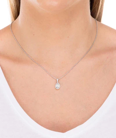 Vidal&Vidal Silver Halsband med kubiskzirkon Vidal & Vidal Varumärke