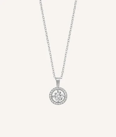 Vidal&Vidal Silver Halsband med kubiskzirkon Vidal & Vidal Varumärke