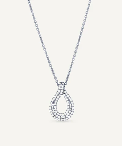 Vidal&Vidal Silver Halsband med kubiskzirkon Vidal & Vidal Varumärke