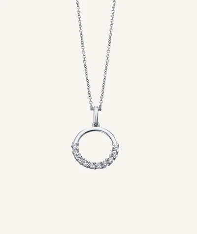 Vidal&Vidal Silver Halsband med kubiskzirkon Vidal & Vidal Varumärke