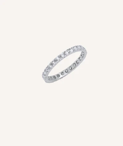 Vidal&Vidal Silver Ring med kubiskzirkon Vidal & Vidal Varumärke