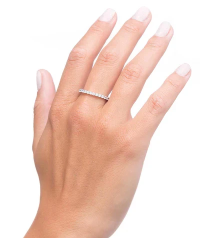 Vidal&Vidal Silver Ring med kubiskzirkon Vidal & Vidal Varumärke