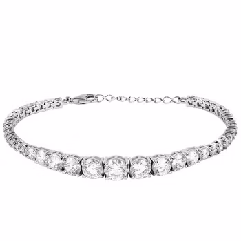 Vidal&Vidal Silver Armband med kubiskzirkon Vidal & Vidal Varumärke