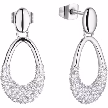 Arctic Pavé Polished silver Bering Varumärke