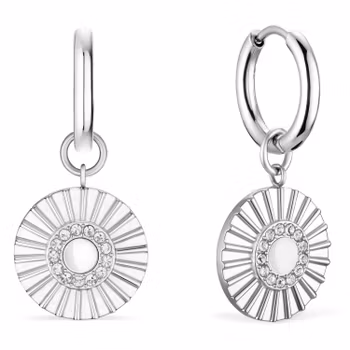 Arctic Flowers Polished Silver Bering Varumärke