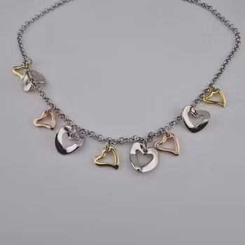 Halskedja Halsband Silver Smycken