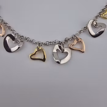 Halskedja Halsband Silver Smycken