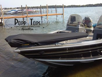Popp Tops Överdrag för elmotor passar Minn Kota POWERDRIVE TERROVA och RIPTIDE TERROVA utan "lift assist"