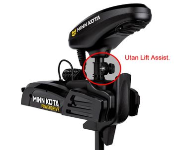 Popp Tops Överdrag för elmotor passar Minn Kota POWERDRIVE TERROVA och RIPTIDE TERROVA utan "lift assist"