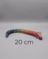 Ledad drake olika längder