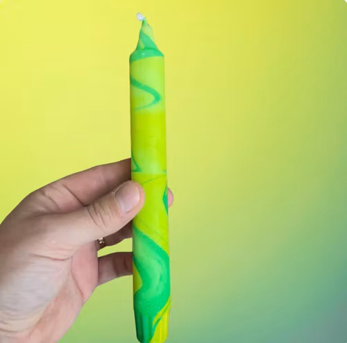 Lime jungel ljus 100% stearin